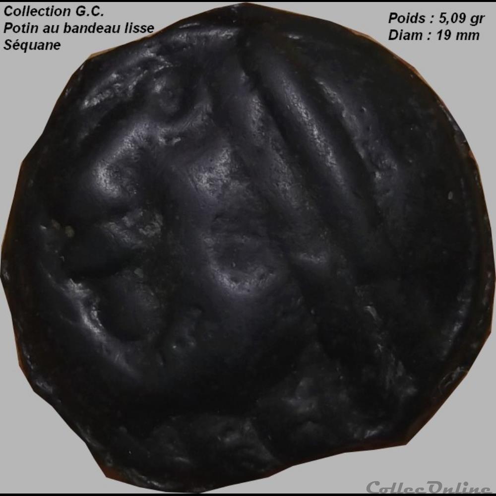 GAULOISES POTIN A LA GROSSE TÈTE AU BANDEAU LISSE ( SEQUANE ) SÉQUANES (Région de Besançon) (IIe - Ier siècle avant J.-C.) Les Séquanes étaient l'un des peuples les plus...