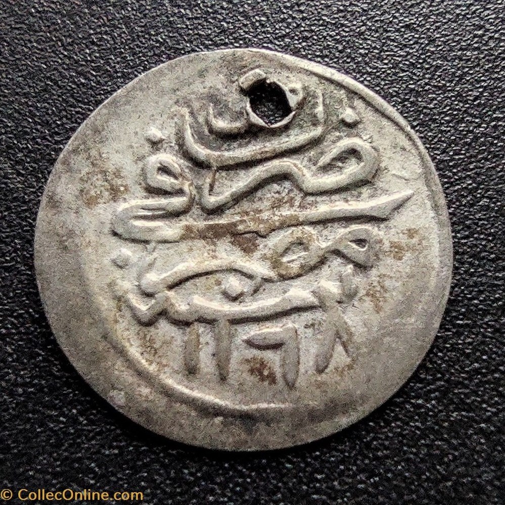  Konstantiniye para 1168AH Misir para 1168AH 