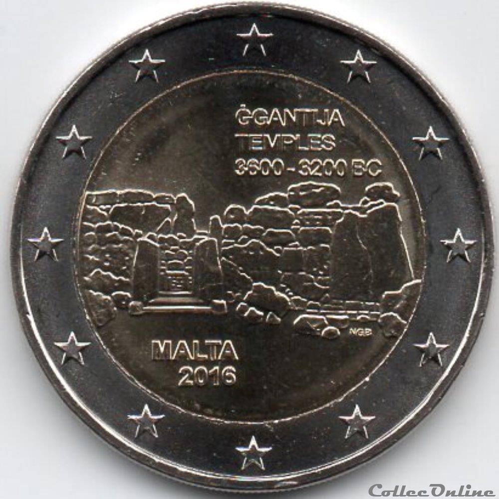 2 euros malte 2 euros malte