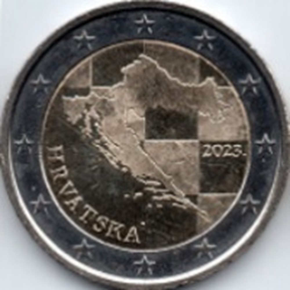 2 euros croatie 2 euros croatie