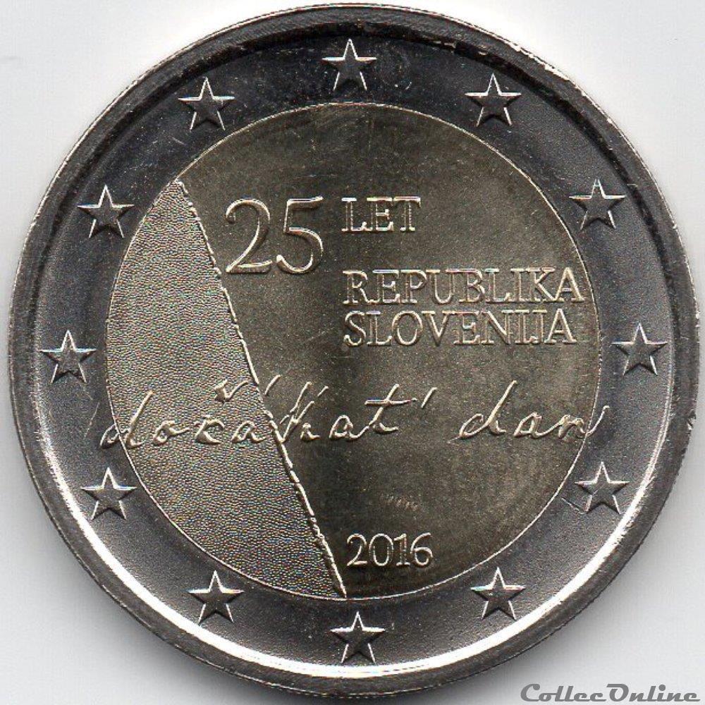 2 euros slovenie Colección de Monedas Euros Eslovenia