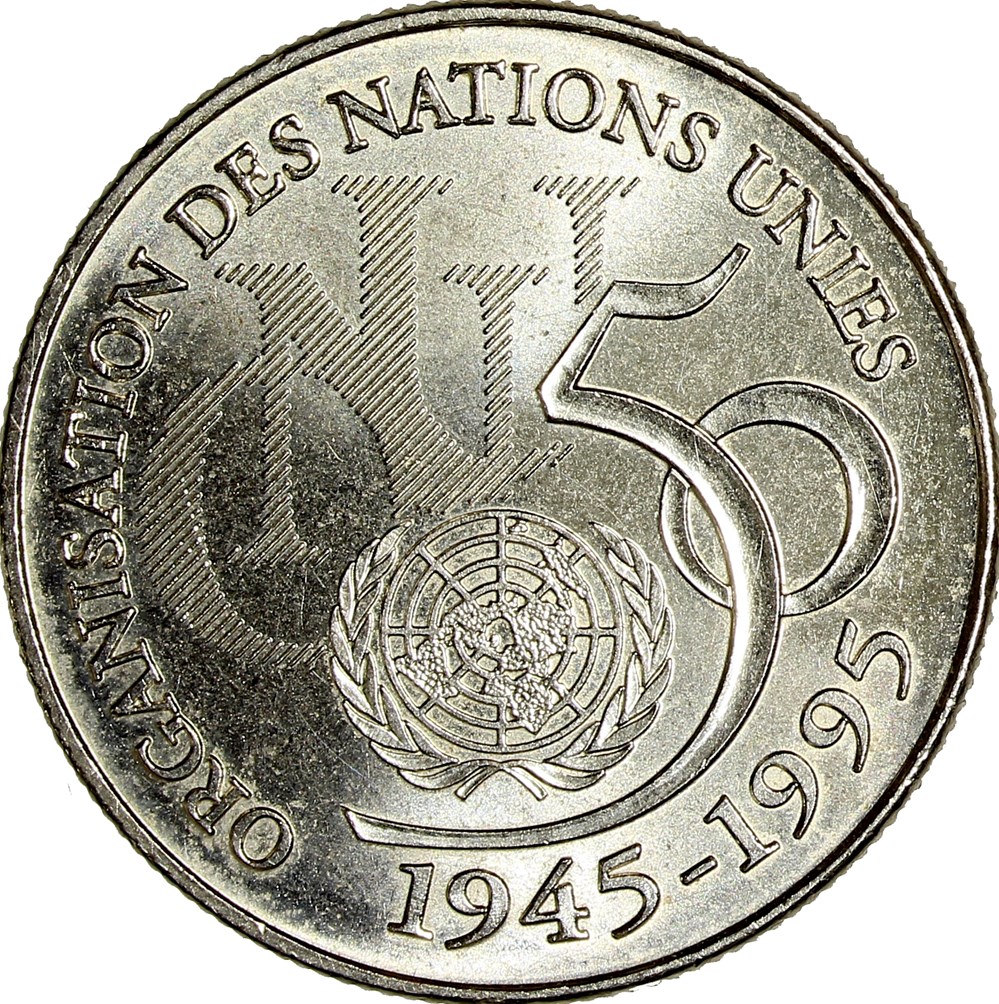 Commémoratives Ve République Retrouvez ici mes commémoratives de la Ve République. 1 fr De Gaulle 1988 - sans les différents ( 14/670 ) 5 frs ONU 1995 - BU ( 14bis/56 )...