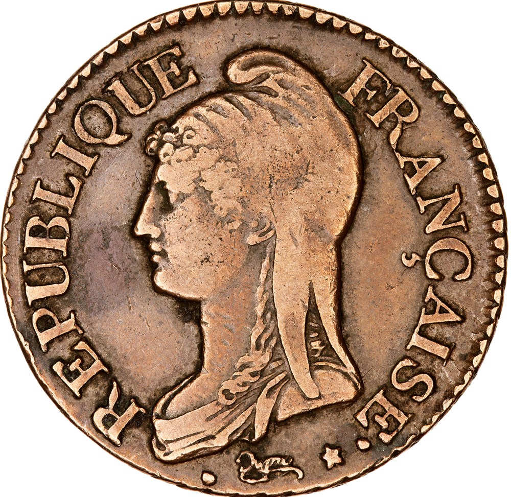  Retrouvez ici toutes mes monnaies fran&ccedil;aises modernes 1793-1799. La Convention : 5 d&eacute;cimes R&eacute;g&eacute;n&eacute;ration Fran&ccedil;aise, an 2 : ( 14/791 ) Le Directoire (types continuant sous le Consulat) :...