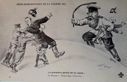 Série humoristique de la guerre 1914