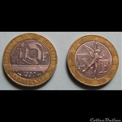 Les francs c'était avant. (Vème République)
