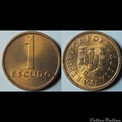 Monnaie Portugal moderne