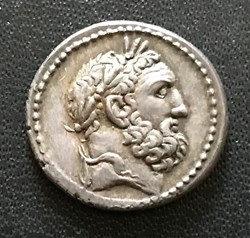 Monnaies en argent de la République romaine