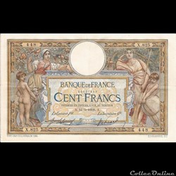 100 francs Merson - 1909