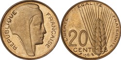 Concours 20 centimes 1961