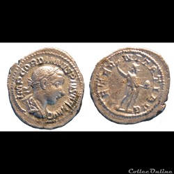 Quinaires et deniers de Gordien III