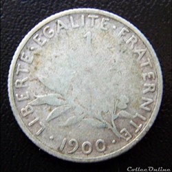 Monnaies Francaises Troisième République