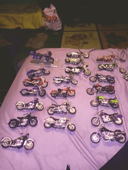 Vintage Harley Davidson Die Cast Collection