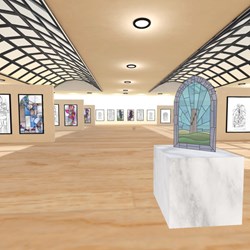 Salle d'exposition | Vitraux