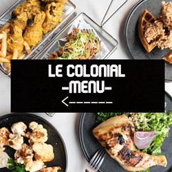 Le Colonial - Menu