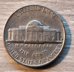 Five cents Jefferson 1962D