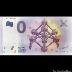 Billets souvenir Belgique