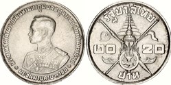 Thailand 20 Baht Coins