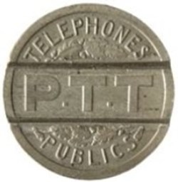 Jetons : Téléphones-casinos-Médailles