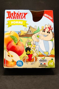 Astérix - Alimentaire - Compote "Les vergers de Chateaubourg"