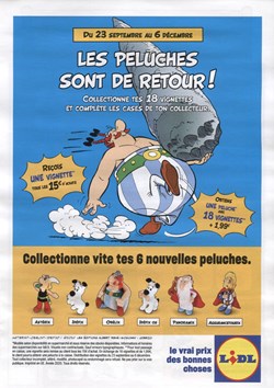 Astérix - Brochure/Ticket/Sac