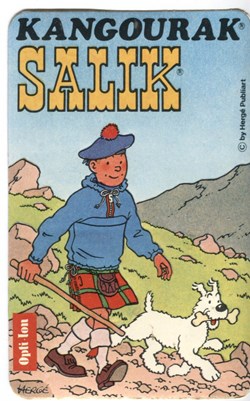 * Tintin - Autocollant