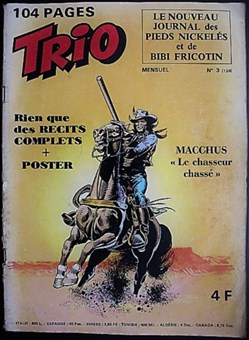 Magazine - Trio ; Le nouveau journal des pieds nickelés et de Bibi Fricotin
