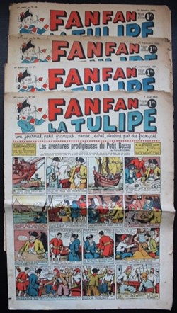 Hebdomadaire BD - Fanfan la tulipe