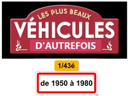 Véhicules miniatures 1/43
