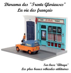 Diorama des "Trente Glorieuses" La vie des français