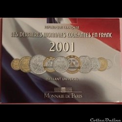 derniers francs 2001