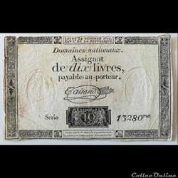 Billets/bons/assignats français