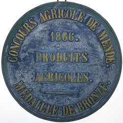 Plaque de concours de Lozère