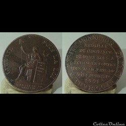 FRANCE - Convention - Constitution - Directoire (1791-1799)