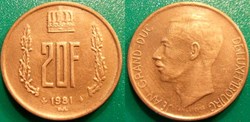 World Coins - Luxembourg
