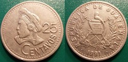 World Coins - Guatemala
