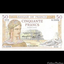 Billets Français