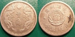 World Coins - Chine-Mandchoukouo