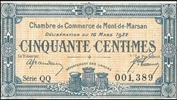 Billets de Nécessités des Landes
