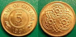 World Coins - Guyana