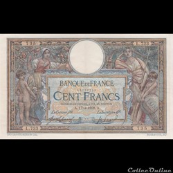 F22 (100 FRANCS LUC-OLIVIER MERSON TYPE 1906)