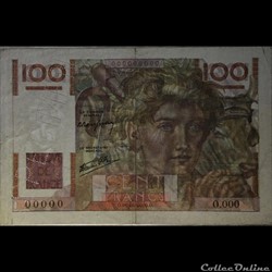 F28 (100 FRANCS JEUNE PAYSANS TYPE 1945)