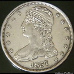 Half $ Cap. Bust (1807-1839) - 50 Cents USA
