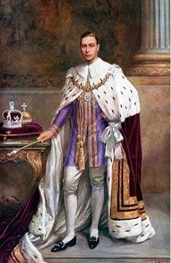 George VI - King Emperor (1936-1952) of United Kingdom & British India
