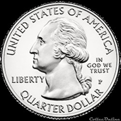 Washington Quarters - 25 Cents USA