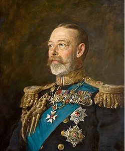 George V - King Emperor (1910-1936) of United Kingdom & British India