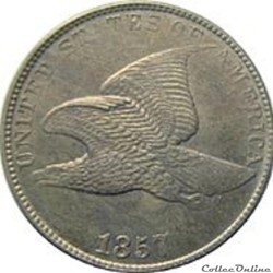 One Cent - Flying Eagle (1856-1858) USA