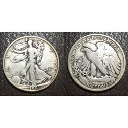 US walking liberty halves