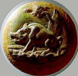 bouton venerie
