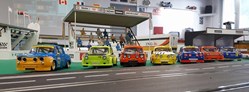 collection de voitures de slot