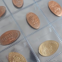 Pièces écrasées